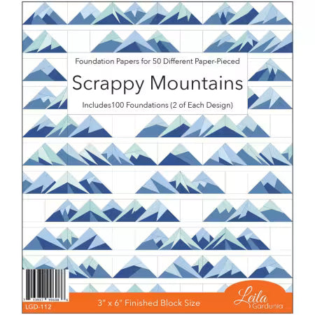 Scrappy Mountain 3" x 6" Foundation Paper