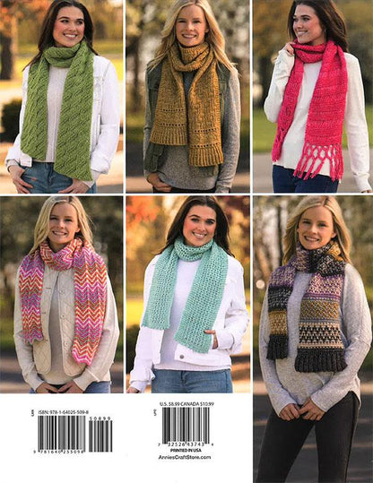 Learn-a-Stitch: Knit Scarves