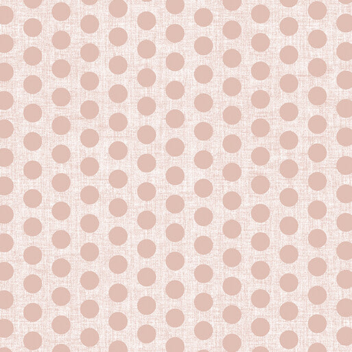 Linen Dot (Blush)-108" Wideback