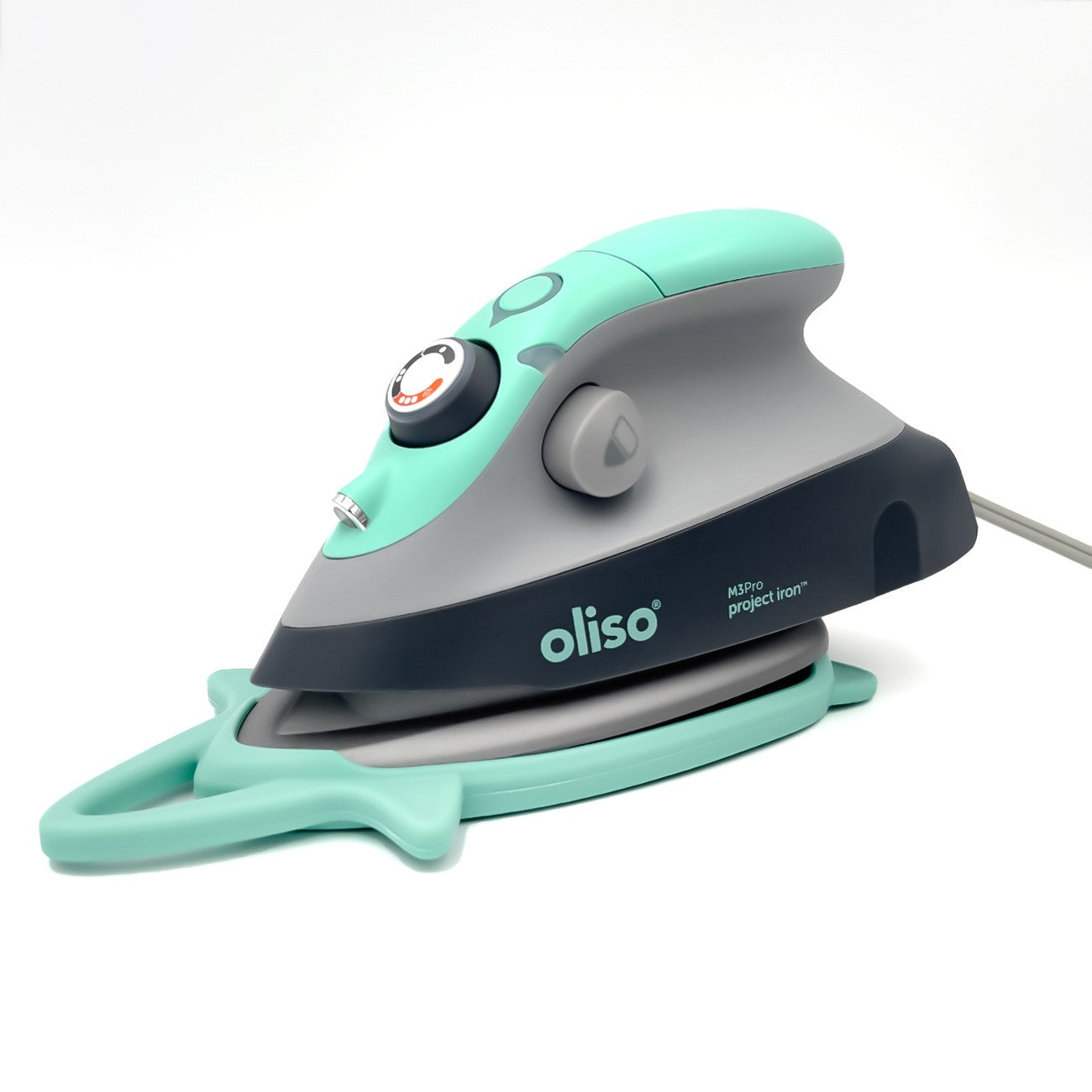 Oliso M3Pro Mini Iron with Trivet (Aqua)
