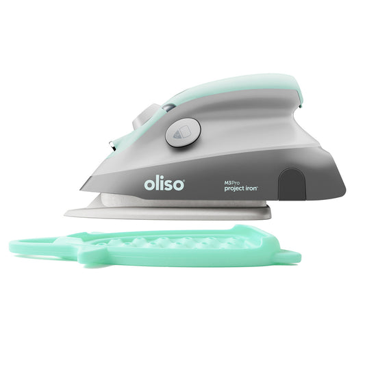 Oliso M3Pro Mini Iron with Trivet (Aqua)