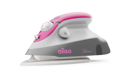 Oliso M3Pro Mini Iron with Trivet (Raspberry)