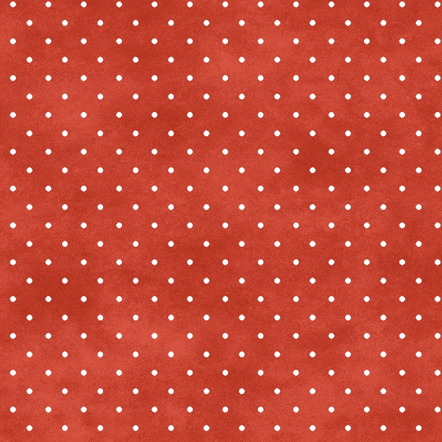 Classic Dot - Orange-Red w white