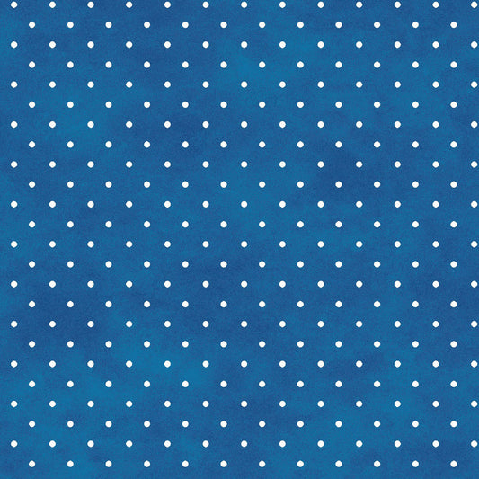 Classic Dot - Blue with white