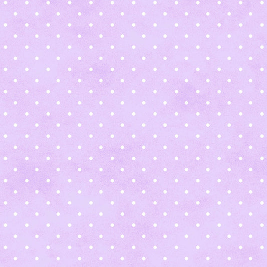 Classic Dot - Lavender with white