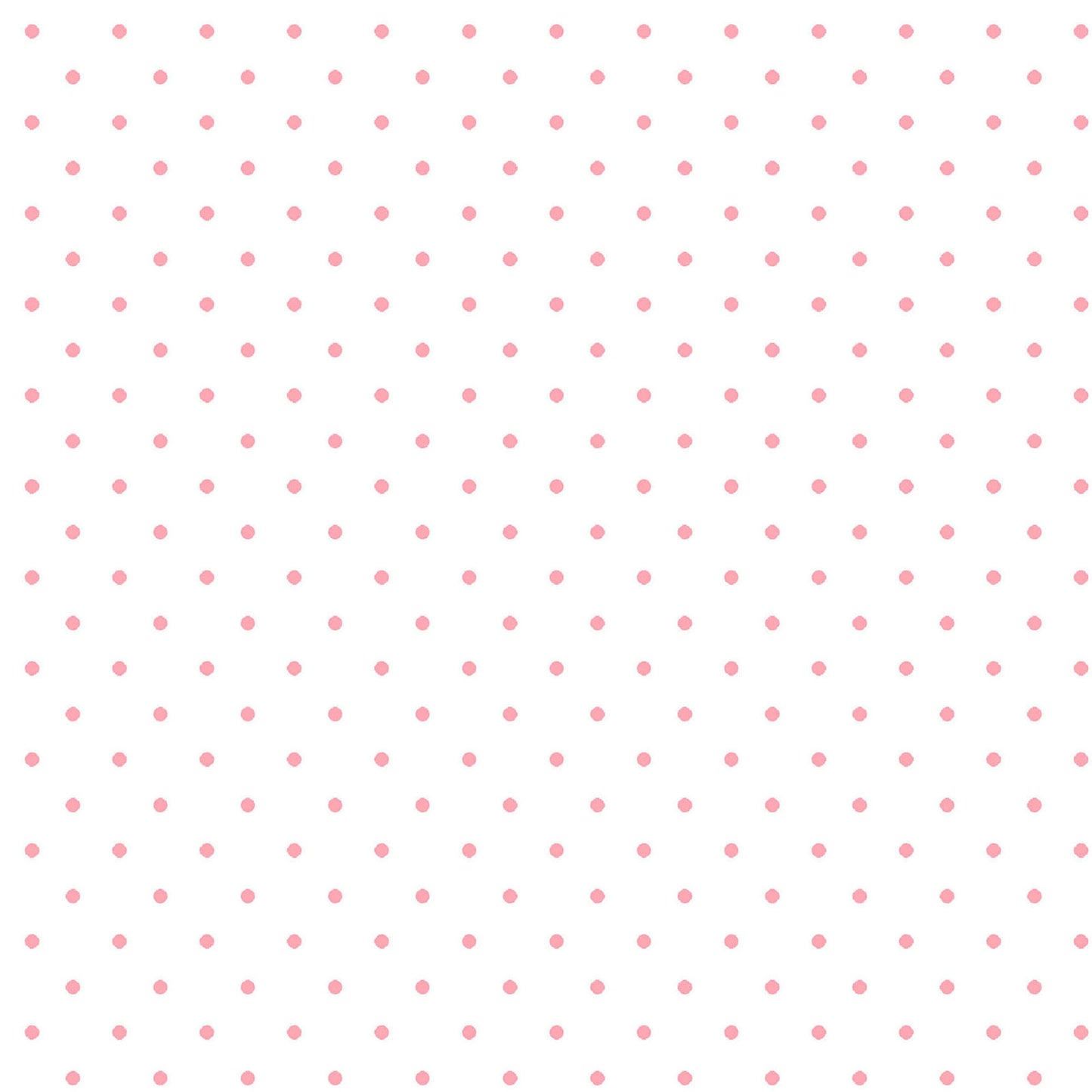 Classic Dot - White with pink