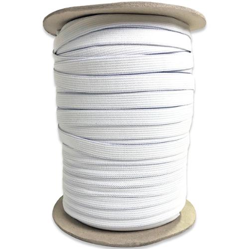 1/2 Elastic White