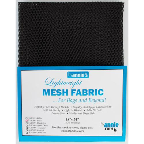 Mesh Fabric 18x54       Black