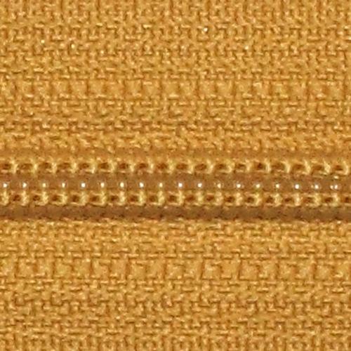 Ziplon Coil Zipper 7 Goldenrod