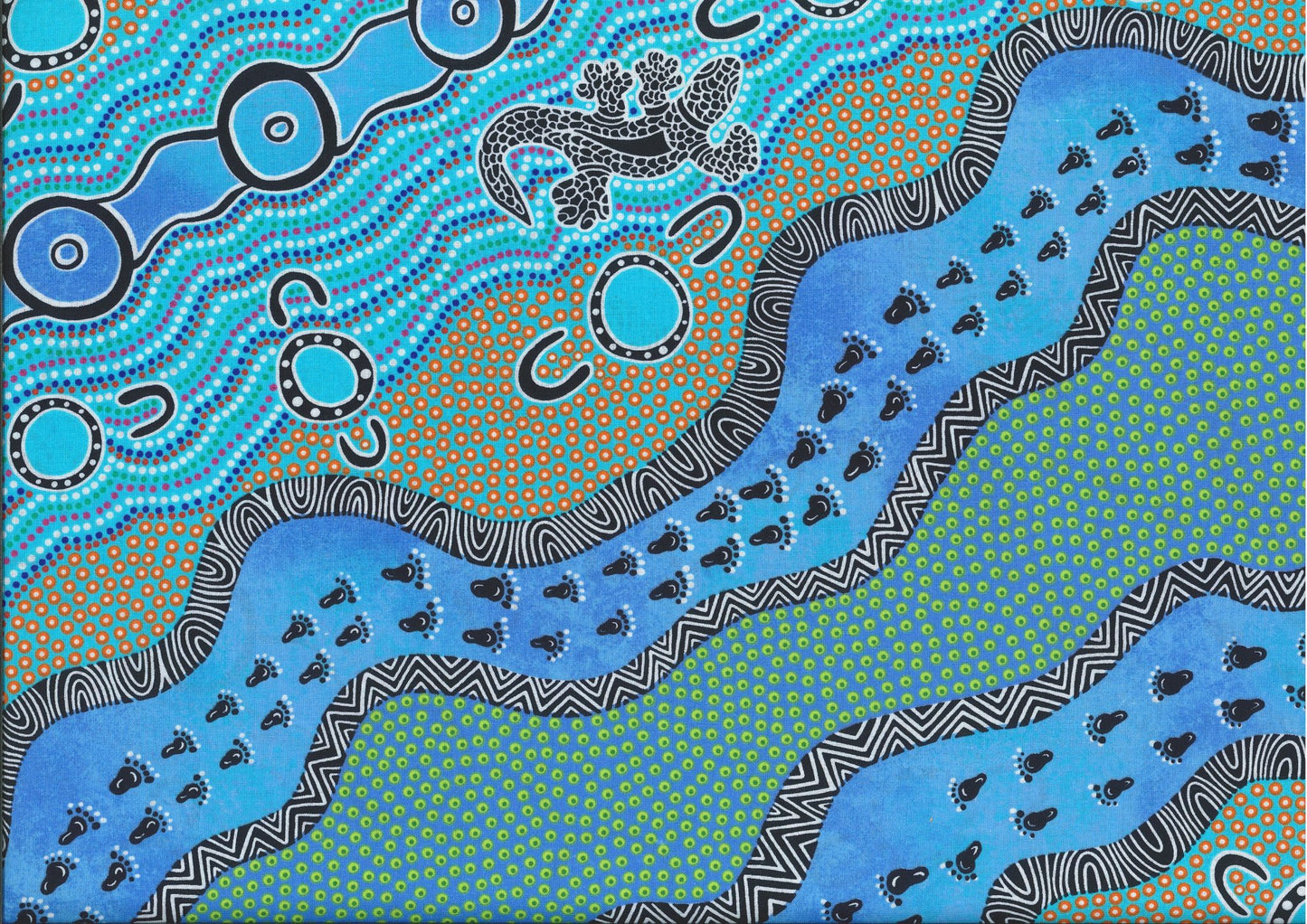 Mulaka Hunting Blue Aboriginal