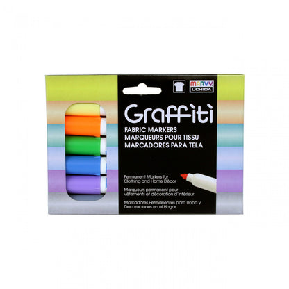 Marvy Graffiti Fabric Markers