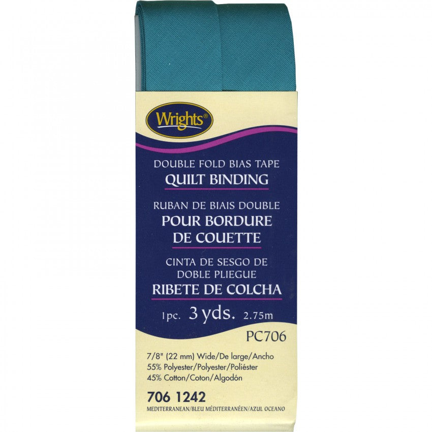 Double Fold Bias Tape Quilt Binding