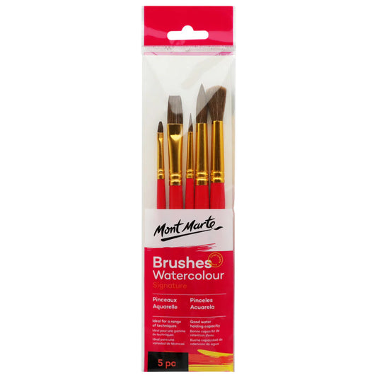 Watercolor Brushes Signature 5pc