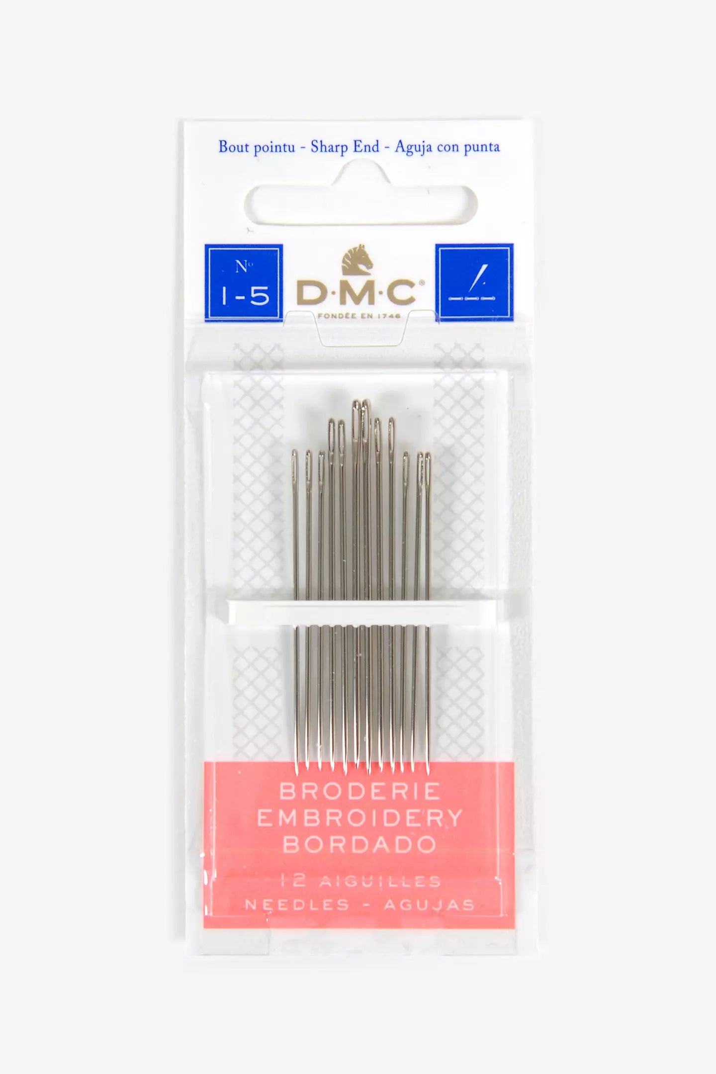 DMC Embroidery Needles (No. 1-5)