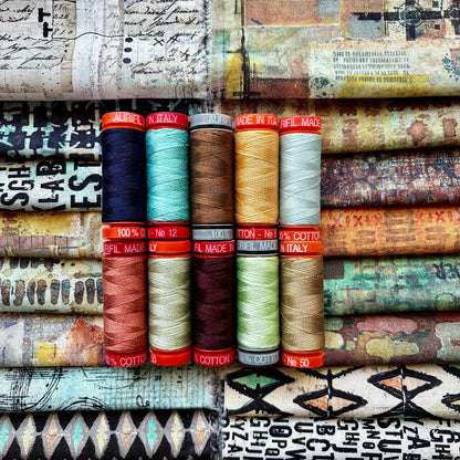 Aurifil Thread Collection: On Your Mark by Seth Apter