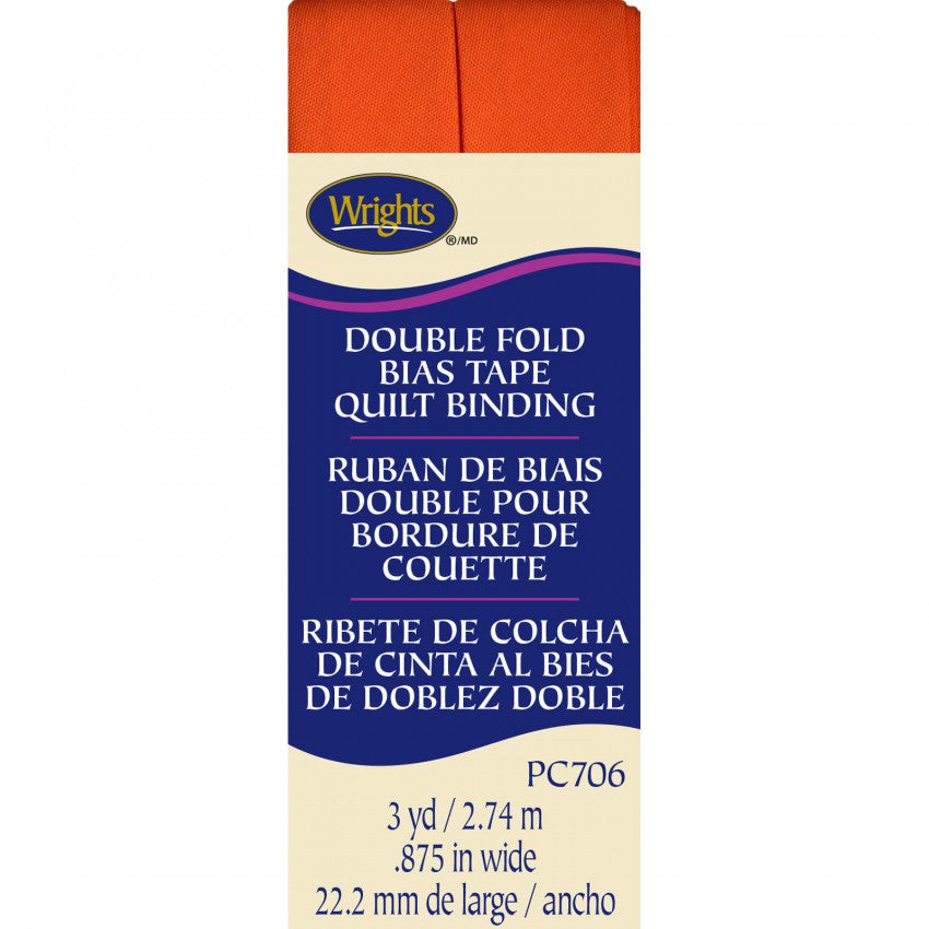 Double Fold Bias Tape Quilt Binding