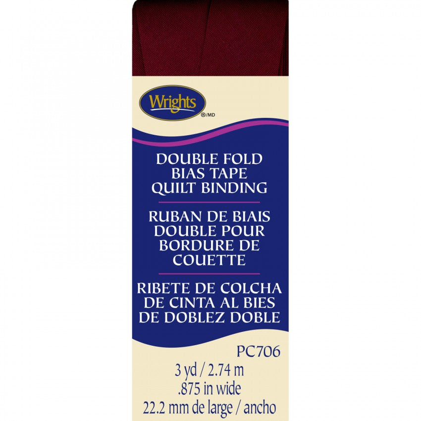 Double Fold Bias Tape Quilt Binding