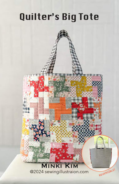 Minki Kim Quilter’s Big Tote Pattern