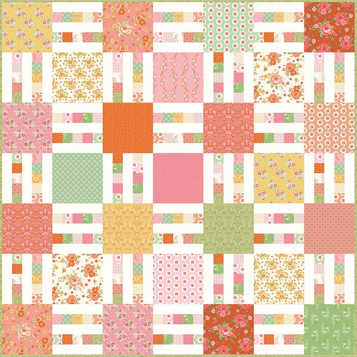 Busy Hands Quilts Picket Fence Quilt Pattern