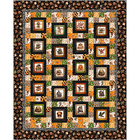 Recast - A pieced fat quarter quilt