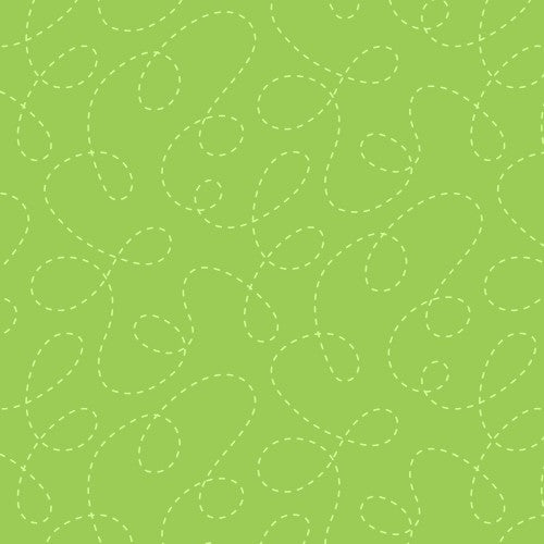 Curlicues-Light Green