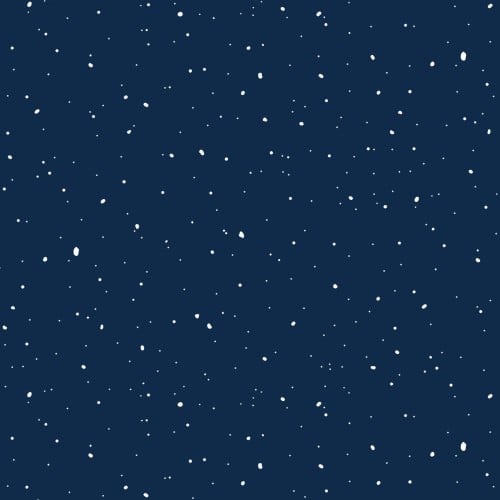 Snow Flurries-Navy