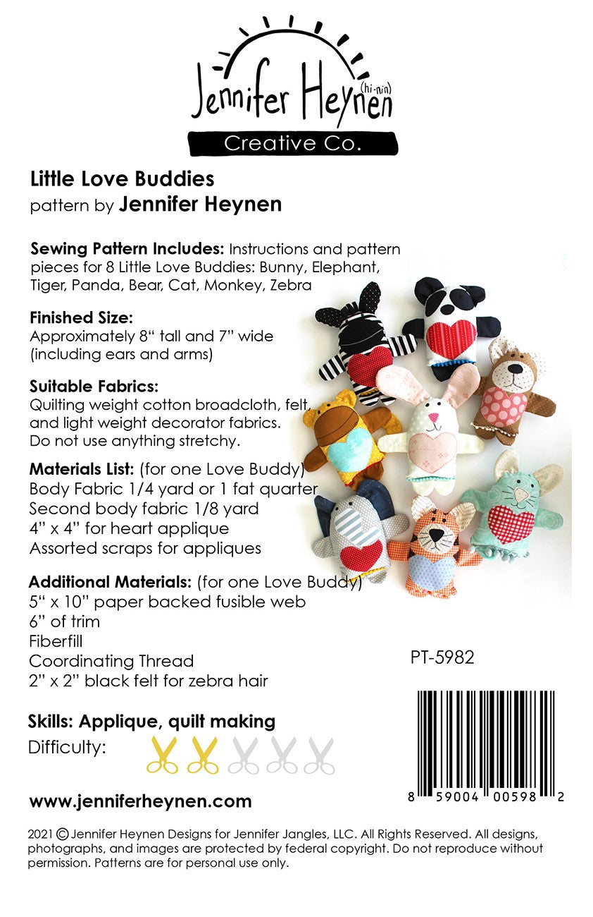 Little Love Buddies Pattern