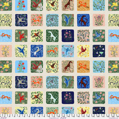 Storytellers Patchwork - Tile || Backyard Wonder