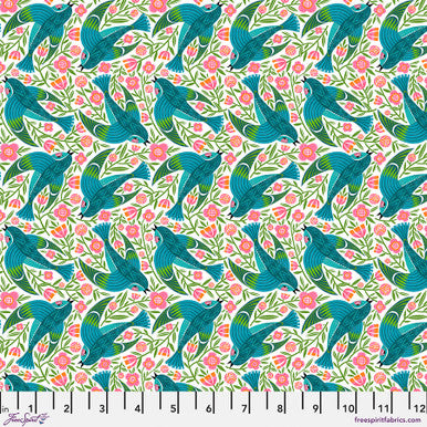 Blue Birdy - White || What the Birds said
