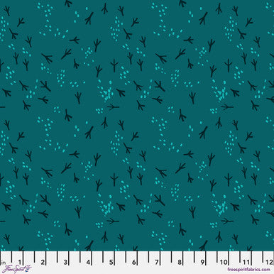 Fancy Feet - Teal || What the Birds said