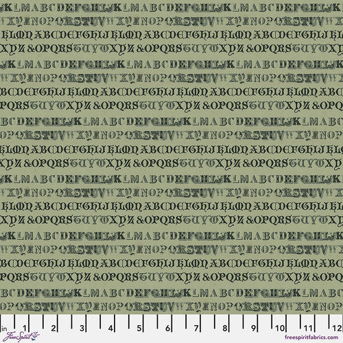 Green-Typography || Tim Holtz Palette Green