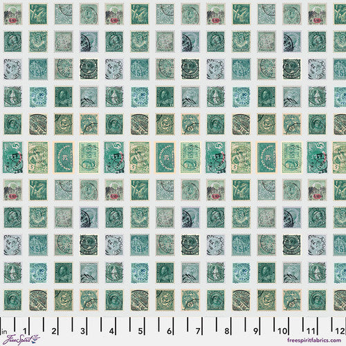 Teal - Stamps || Tim Holtz Palette Teal