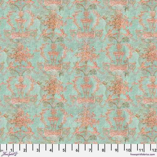 Teal - Wallpaper || Tim Holtz Palette Teal