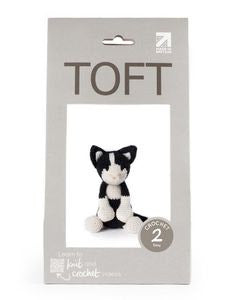 Paddy the Black and White Cat Crochet Kit