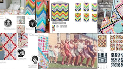 TenSisters Handicraft Ten Quilts for Ten Sisters Book