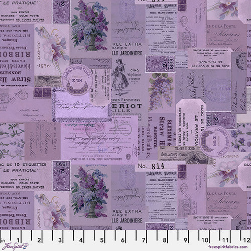 Purple - Ephemera  || Tim Holtz Palette Purple
