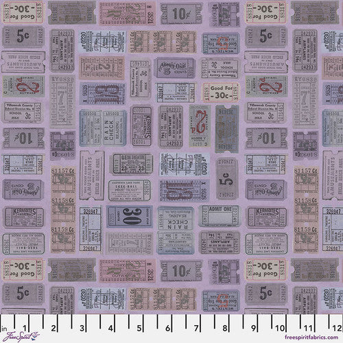 Purple - Tickets  || Tim Holtz Palette Purple