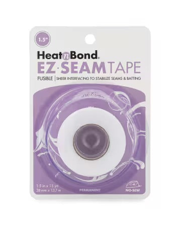 HeatnBond EZ-Steam Iron-On Fusible Sheer Batting & Seam Tape