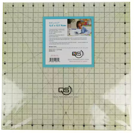 Quilter's Select Non-Slip Ruler 12-1/2" x 12-1/2"