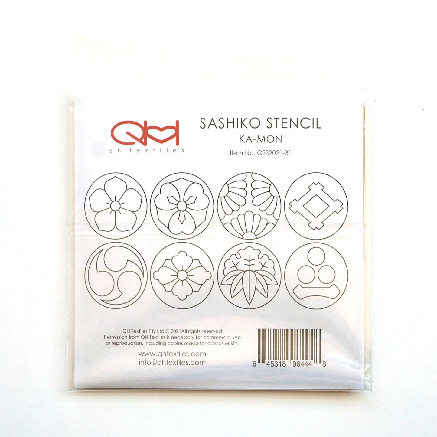 Sashiko Stencil Ka-Mon