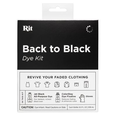 RIT Back to Black Dye Kit