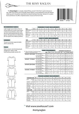 The Remy Raglan Pattern