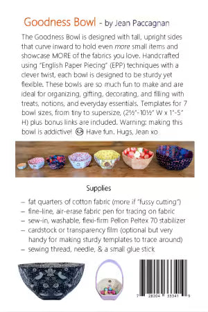 The Goodness Bowl pattern