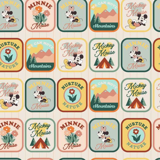 Mickey and Minnie Patches