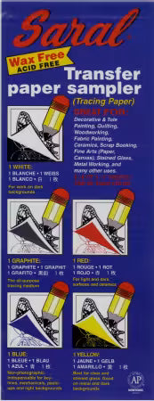 Saral Transfer Paper Sampler