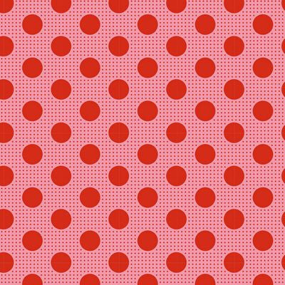 Tilda-Medium Dots (Salmon)