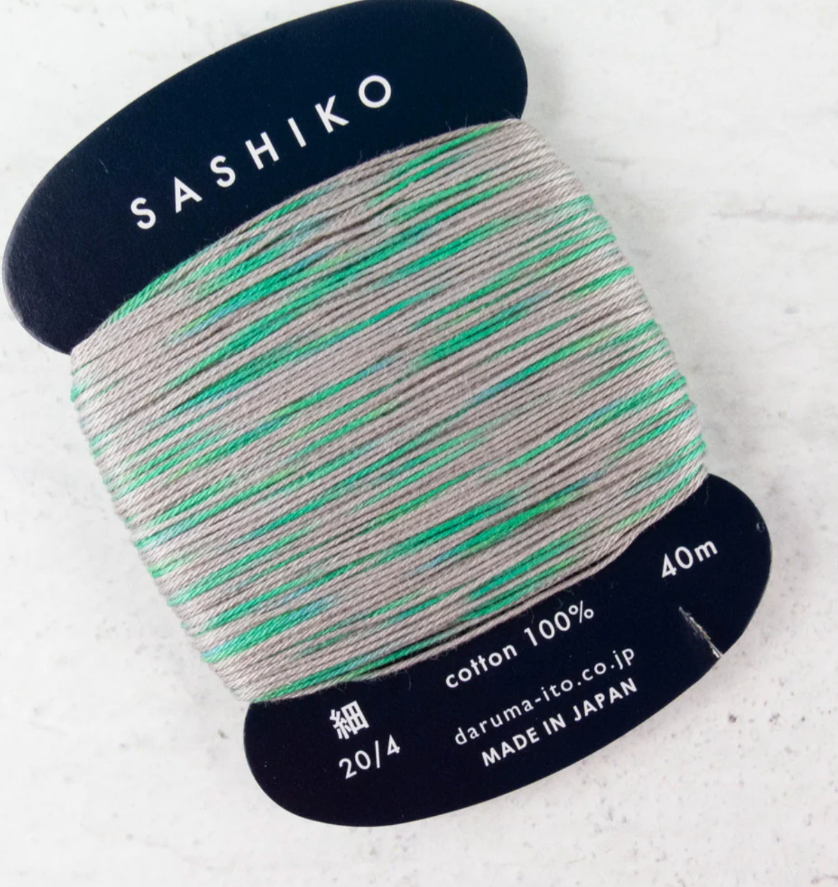 Daruma #2400 Carded Sashiko Thread - Variegated