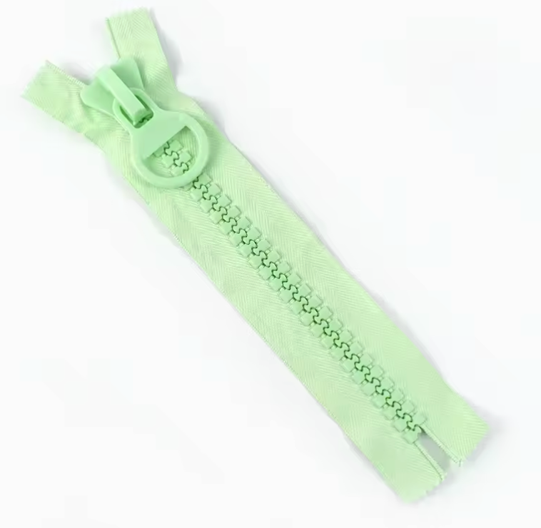 Colorful oversized (#20) Resin Zippers - 10" long