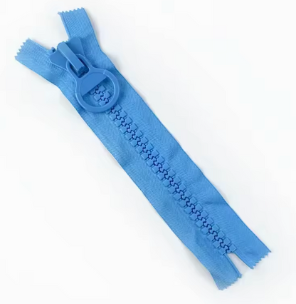 Colorful oversized (#20) Resin Zippers - 10" long