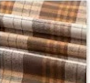 Woven Tartan plaid flannel - Medium Weight Cotton - 57" wide